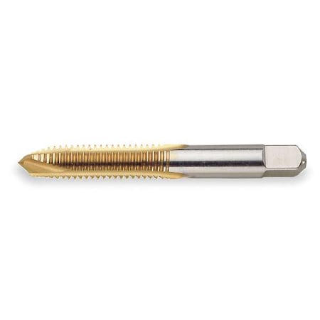 Spiral Point Tap Plug M8x1.25 TiN 2 Flt by USA Widia Taps Punches & Dies