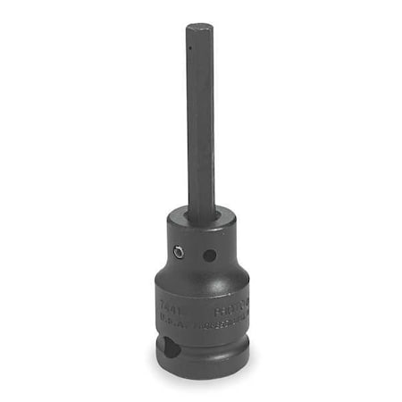 Impact Bit 5/8 x 4 In 6 pt Black Oxide by USA Proto Socket Wrench Accessories