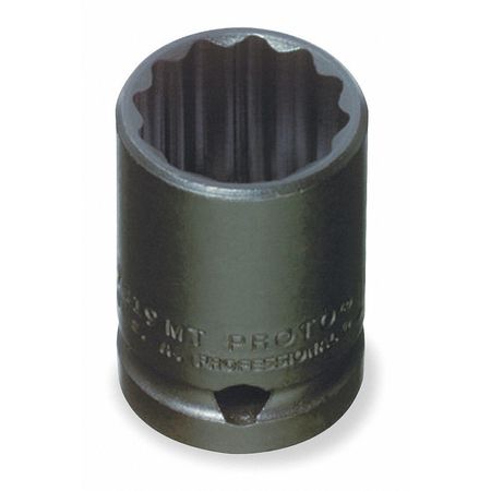 Proto Impact Socket 1/2 In Dr 18mm 12 pt Technical Info