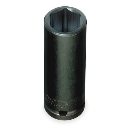Impact Socket 1/2 In Dr 28mm 6 pt Type J7328M by USA Proto Sockets