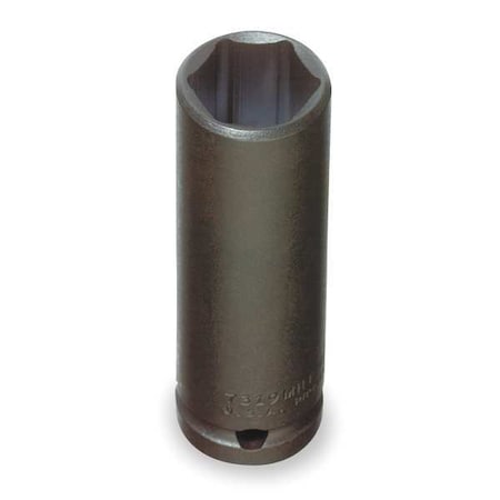 Impact Socket 1/2 In Dr 19mm 6 pt Type J7319MHT by USA Proto Sockets