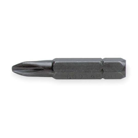 Torsion Bit SAE 1/4" Hex #1 1" S2 Steel Type J60002 by USA Proto Screwdriver Bits