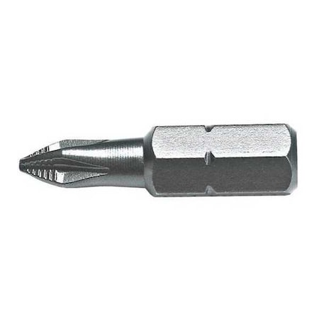 Torsion Bit SAE 1/4" Hex #1 1" S2 Steel Type J60004 by USA Proto Screwdriver Bits
