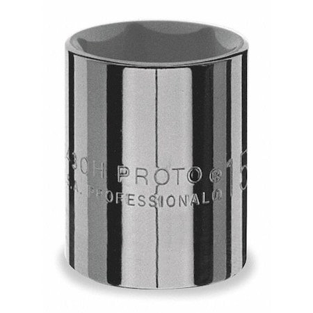 Socket 1/2 in. Dr 1 1/2 in. Hex Type J5448H by USA Proto Sockets