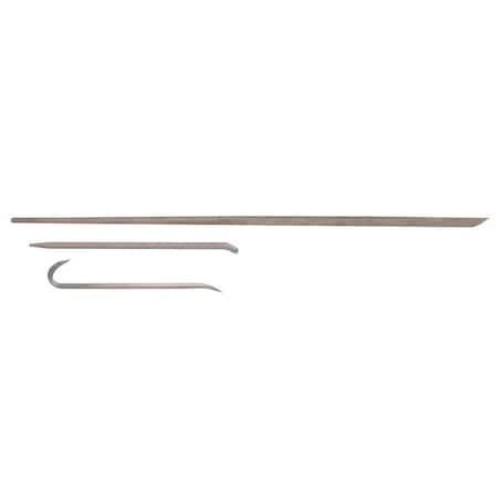 Pry Bar 68 in. OAL by USA Ampco Nail Pullers Wrecking & Pry Bars