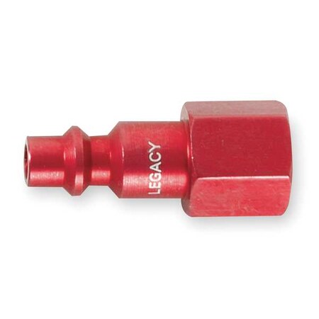 Coupler Plug (F)NPT 1/4 Aluminum by USA Legacy Pneumatic Hose Quick Connect Fittings