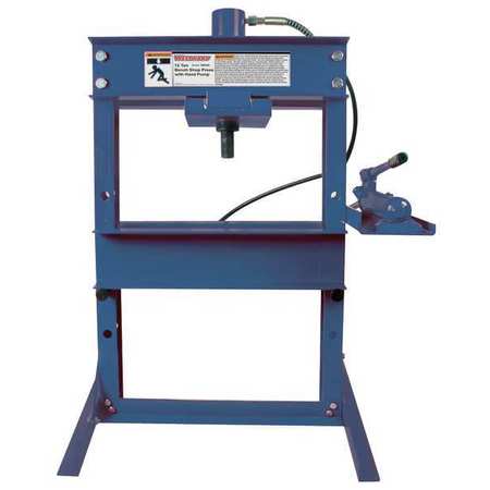 Westward Workholding Hydraulic Presses Hydraulic Bench Shop Press 12 Tons USA Supply