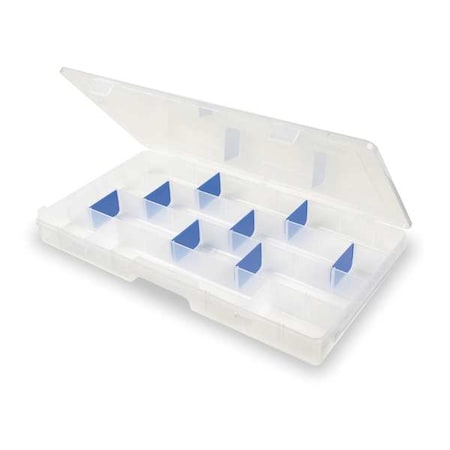 Adjustable Compartment Box 16 1/2" W x 9" L x 1 1/2" H by USA Flambeau Protective & Storage Cases