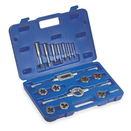 Tap/Die Set 16 PC HSS by USA Westward Tap & Die Sets