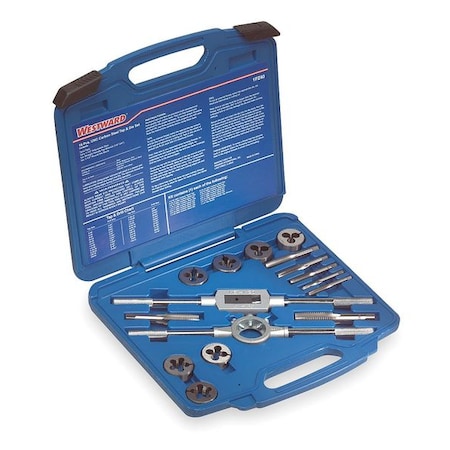 Tap/Die Set 16 Pieces Type 1PZ40 by USA Westward Tap & Die Sets