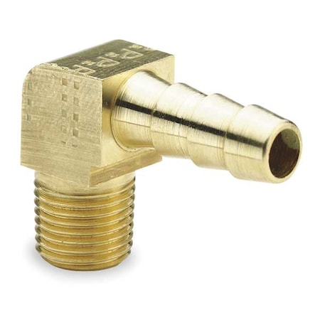 Hose Barb 5/16 In Barb 1/8 In MNPT Brass by USA Parker Pneumatic Push On Hose Fittings