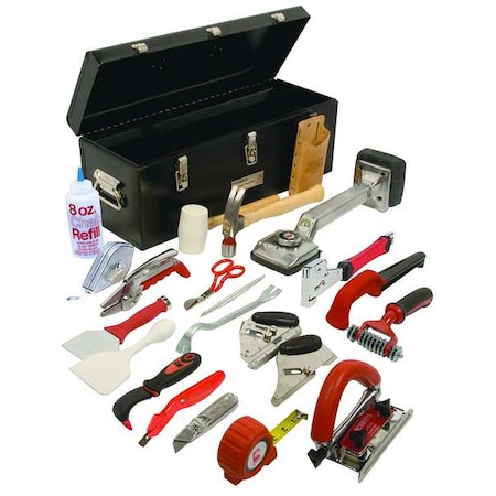 Carpet Installation Kit W/24 In Tool Box by USA Roberts Carpet Installation Tools