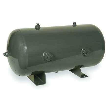 Air Tank Stationary 175 PSI 3 Gal Horiz by USA Speedaire Air Compressor Stationary Air Tanks