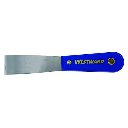 Putty Knife Stiff 1 1/4" Carbon Steel by USA Westward Putty & Joint Knives Spatulas Scrapers