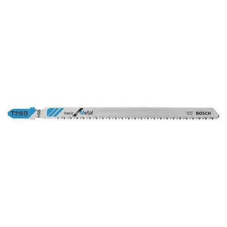 Jigsaw Blade T Shank 5 1/4 In. L PK5 by USA Bosch Power Jig Saw Blades