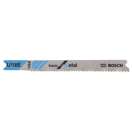 Jig Saw Blade U Shank 18 TPI 3 1/8L PK5 by USA Bosch Power Jig Saw Blades