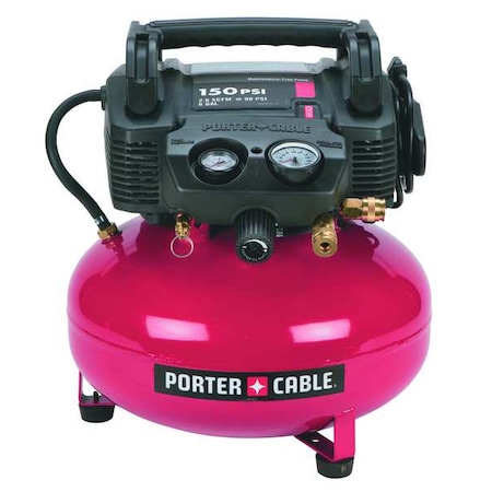 Air Compressor 0.8 HP 120V 150 psi by USA Porter Portable Electric Air Compressors