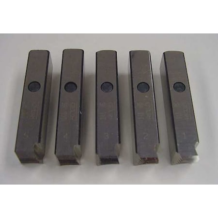 Pipe Die Set HS NPT 2 1/2 To 4 In PK5 by USA Ridgid Pipe Threading Equipment