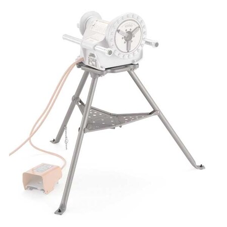 Power Drive Stand Folding 3 Leg Base by USA Ridgid Pipe Threading Machine Stands