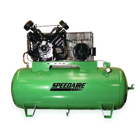 Electric Air Compressor 2 Stage 7 1/2 HP by USA Speedaire Stationary Electric Air Compressors