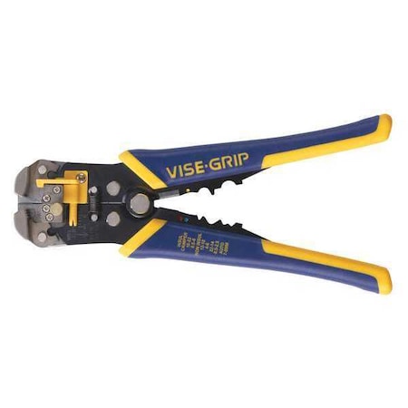 Wire Stripper 24 to 10 AWG 8 In by USA Irwin Wire Strippers Crimpers Cable Slitters