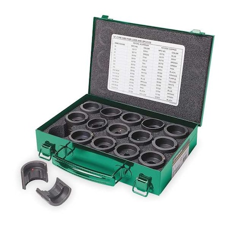 Crimping Die Set For Copper For 1XGA6 by USA Greenlee Crimping Tool Dies