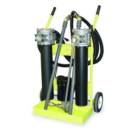 Parker Hannifin Hydraulic & Oil Filtration Systems Oil Filter Cart 3000 SUS Max Viscosity USA Supply