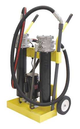 Parker Hydraulic & Oil Filtration Systems Oil Filter Cart 500 SUS Max Viscosity USA Supply