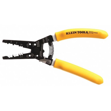 Wire Stripper 14 to 12 AWG 7 3/4 In by USA Klein Cable & Wire Cutters