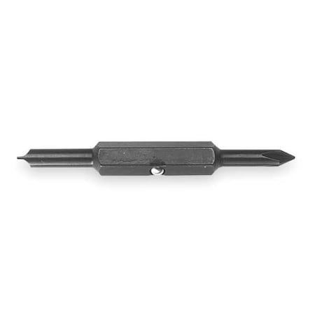 Insert Bit SAE 1/4" Hex #1/3/16" 1 1/4 by USA Klein Screwdriver Bits