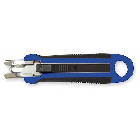 Safety Knife 5 1/2 in. Black/Blue by USA Westward Utility Knives