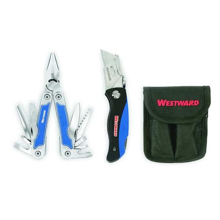 Multi Tool/Utility Knife Set 15 Tools by USA Westward Multi tool Pliers