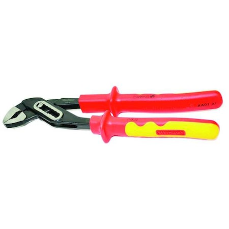 Insulated Water Pump Pliers 10 In Type 1YXJ2 by USA Westward Cable & Wire Cutters