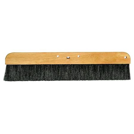 Cement Finishing Brush Black 24 In Type 1YXC8 by USA Tough Guy Masonry Tools