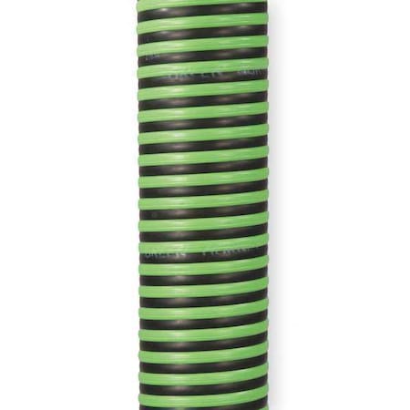 1 1/4" ID x 100 ft Rubber Discharge & Suction Hose BK/GN by USA Value Brand Air Compressor Discharge & Suction Hoses