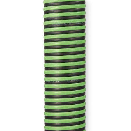 4" ID x 100 ft Rubber Discharge & Suction Hose BK/GN by USA Value Brand Air Compressor Discharge & Suction Hoses