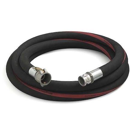 3/4" ID x 25 ft. Nitrile Gasoline Hose BK by USA Plicord Air Compressor Industrial Hoses