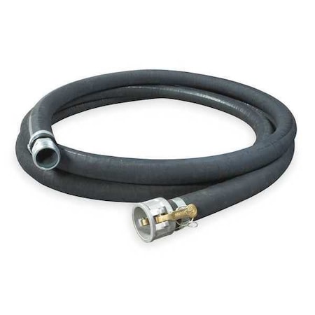 2" ID x 20 ft Rubber Discharge & Suction Hose BK by USA Value Brand Air Compressor Discharge & Suction Hoses