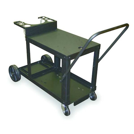 Running Gear and Cylinder Rack by USA Miller Wire Feed Welder Accessories