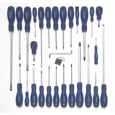 Scrwdrvr Set Slot/Phllps/Torx(R)/Sq 29Pc by USA Westward Screwdriver Sets