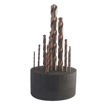 Split Point Drill Bit Set Cobalt 14 pcs. by USA Westward Pilot Point Drill Bits