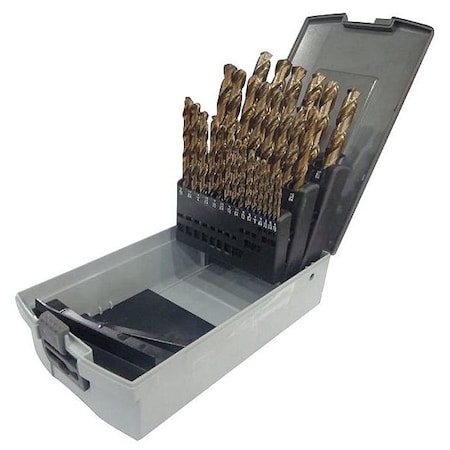 Split Point Drill Bit Set Cobalt 29 pcs. by USA Westward Pilot Point Drill Bits