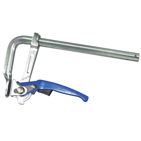 12" Quick Adjust Bar Clamp Ratchet Type 5 1/2" Deep by USA Westward Bar & Pipe Clamps