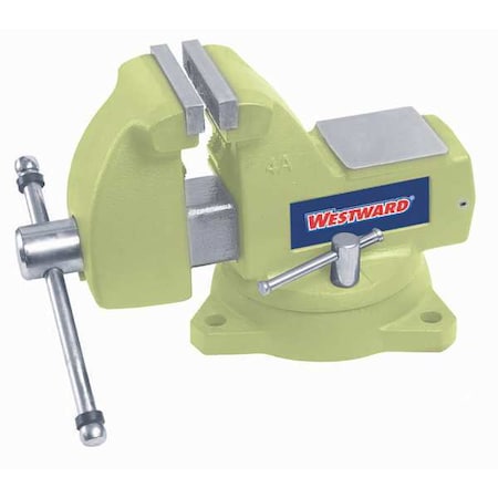 Bench Vise High Vis Combo Swivel 6 In by USA Westward Bench Vises