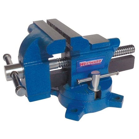 Bench Vise Portable Swivel Base 4 In by USA Westward Bench Vises