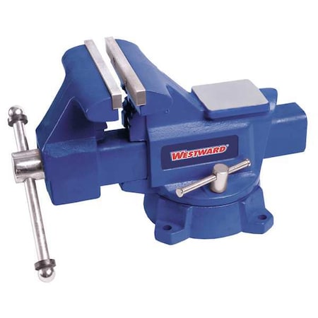 Westward Bench Vise Mechanics Swivel 6 In Technical Info