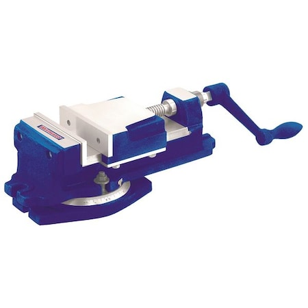 Bench Vise Milling Swivel 5 1/4 In by USA Westward Bench Vises