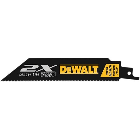 6" L Reciprocating Saw Blade 10 pk. by USA Dewalt Reciprocating Power Saw Blades