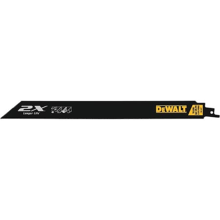 12" L Reciprocating Saw Blade 5 pk. by USA Dewalt Reciprocating Power Saw Blades