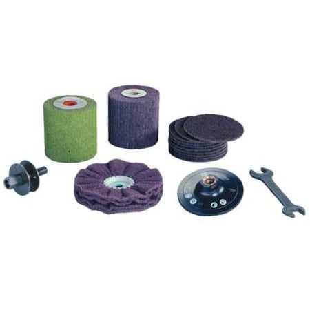 Polishing Set For SS For 10F050 17 Pc by USA Fein Sander Polisher Accessories